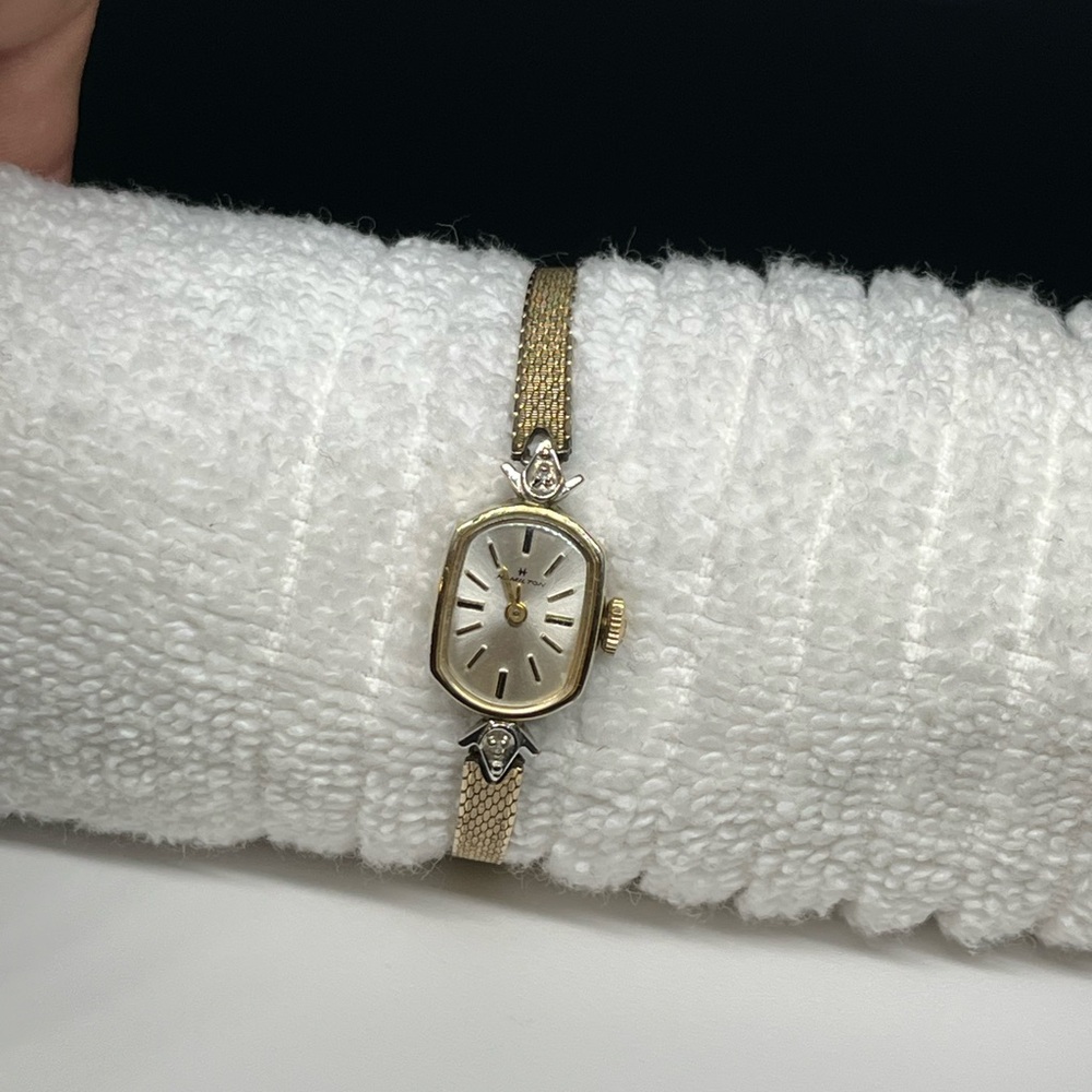 Hamilton vintage women’s Gold plated Women's Watch 10k gf